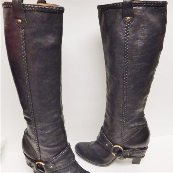 Frye Shoes - Frye Vicki Black Boots